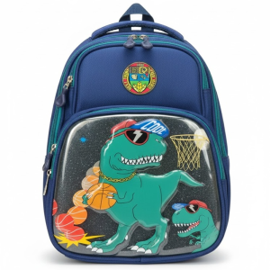 dino-hoops-pro-3d-hardshell-t-rex-basketball-hero-kids-school-backpack-royal-blue-edition