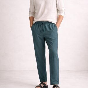 mens-ramadan-summer-comfortable-casual-softcotton-relaxed-fit-trouser-color-dark-mint-green