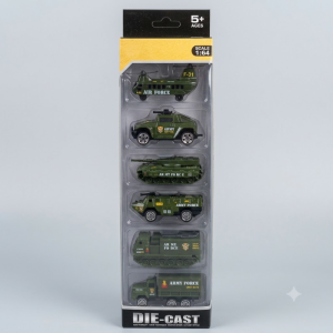 army-force-die-cast-military-vehicle-set-6-pieces